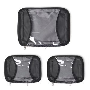Baggallini - Midnight Blossom 3 Compression Packing Cubes ~NWT